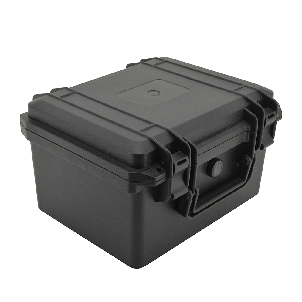 New Design Dustproof Double Carry Gun Case Plastic Shockproof Handles Tool Case