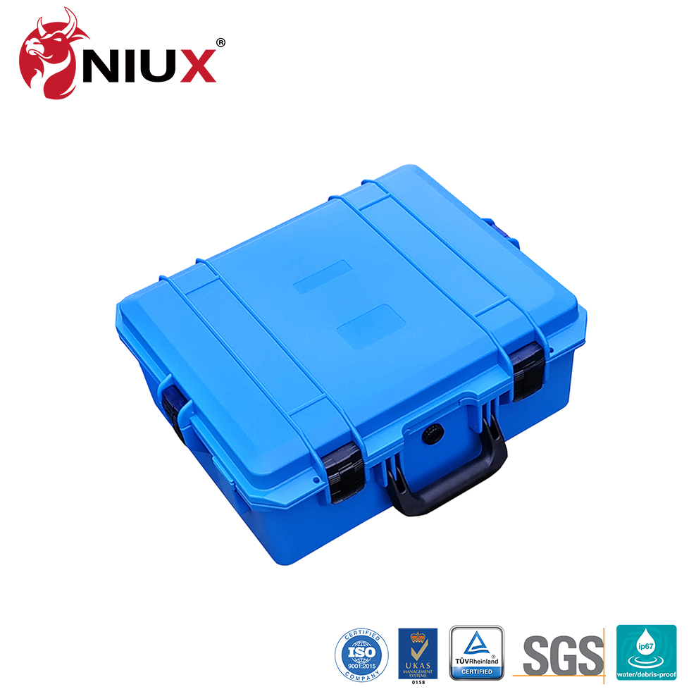 Plastic Carrying Locked Hard Tool Cases Universal Heavy Duty Tool Boxes Indestructor Shockproof Case with Handle