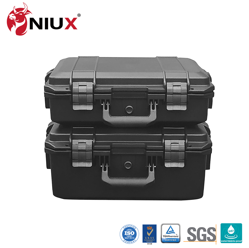 New Plastic Equipment Rugged Waterproof Boxes Military Suitcase Protective Toolcase for Drills